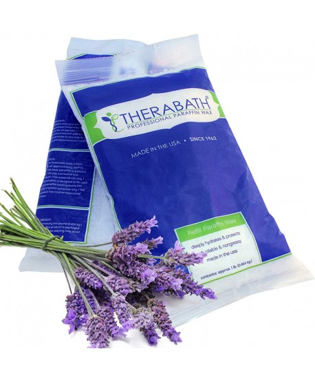 Therabath Refill Paraffin Wax-Lavender Harmony 1 lb - relaxing ลาเวนเดอร์ ฮาโมนี่